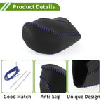 Gear Shift Knob Cover for Toyota Highlander (2008–2013) Black Blue