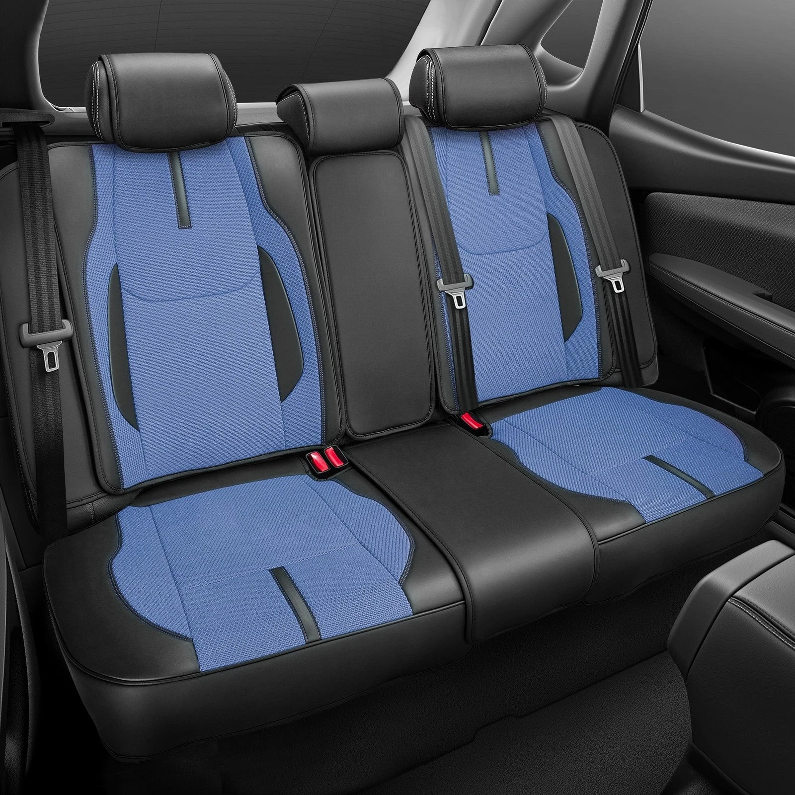 Set of 2 CAAP Drive Series Seat Covers for Truck (Universal) Navy Blue