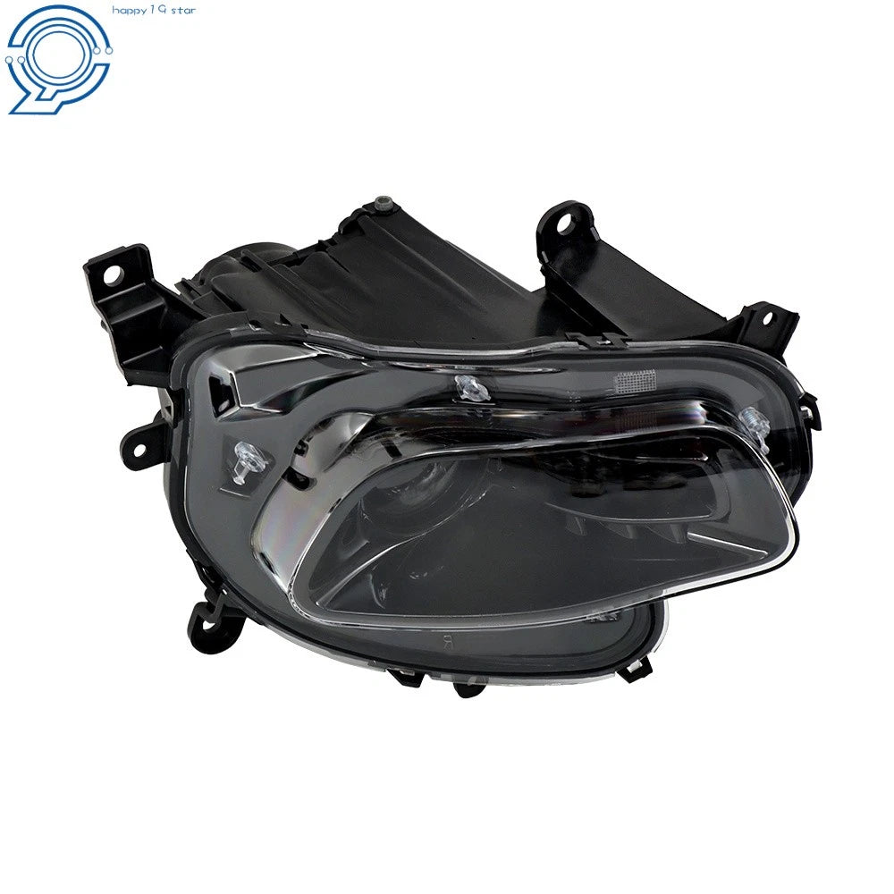 Black Headlight for Jeep Cherokee (2014-2018) HID Clear Lens Right Side