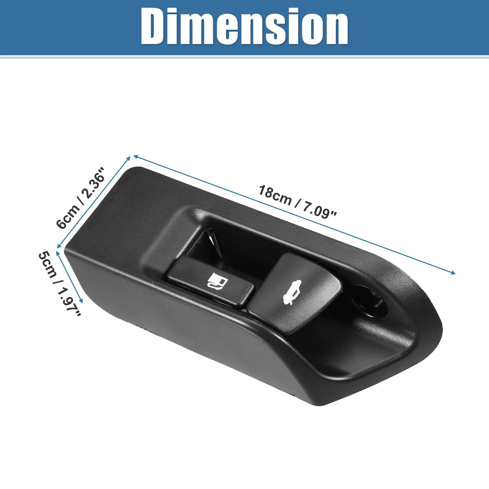 Fuel Door Trunk Lid Release Button Switch Panel 64606-06020 for Toyota Camry 