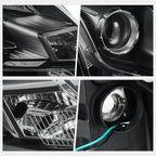 Right Side Projector Headlight Lamp for Ford Fusion (2010–2012)