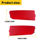 2X Rear Bumper Light Reflector for Mercedes Sprinter W906 (2006â2018)