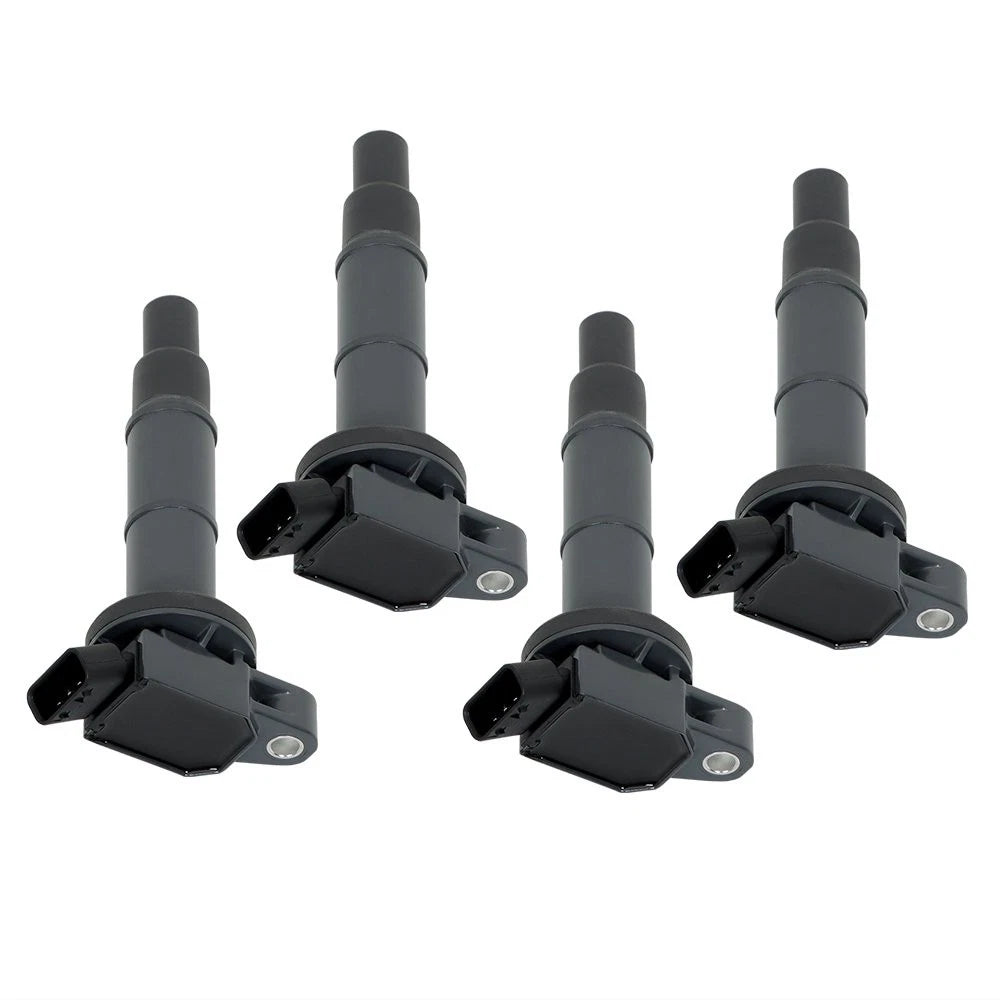 Set of 4 Ignition Coils for Toyota Camry Lexus Scion RAV4 Highlander TC (2002–2015)