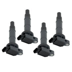 Set of 4 Ignition Coils for Toyota Camry Lexus Scion RAV4 Highlander TC (2002–2015)