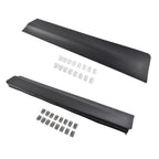 2X Rear Lower Door Trim Molding for Cadillac XT5 (2017–2025) Black