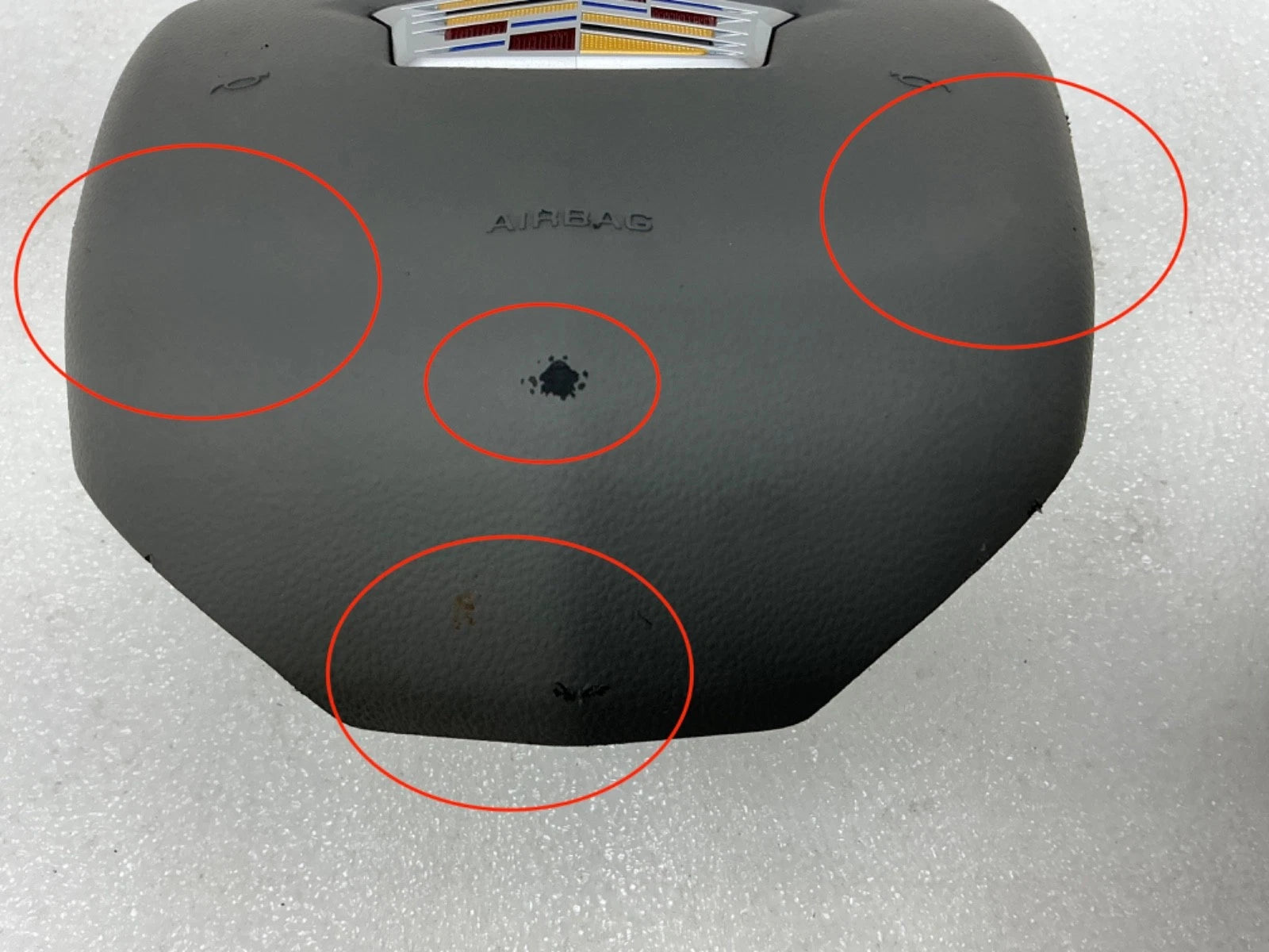 Driver Wheel Airbag for Cadillac XT6 (2020–2025) Gray 84498503