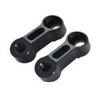 10mm Motorcycle Mirror Mount Risers Extenders Adapters Universal Black