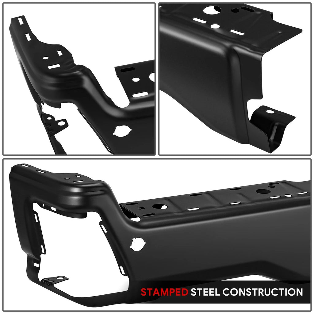 Left Rear Bumper End Cap for Ford F-250 SD (2023–2025) w/ Parking Sensor Hole