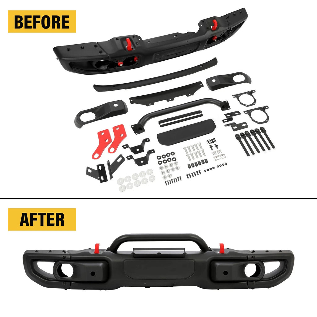 10th Anniversary Front Bumper for Jeep JK Wrangler (2007–2018)