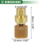 Air Pressure Temperature Sensor for Buick (Plastic Gold Tone Brown)