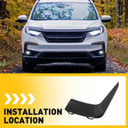 Front Left Right Upper Bumper Cover Molding Trim for Honda Pilot (2019–2022) EPY