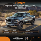 Heated Left Side Mirror Glass for Dodge Ram 1500 (2019-2022)