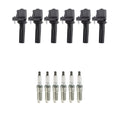 Set of 6 NGK Ignition Coils & Iridium Spark Plugs for 9-7x Envoy XL (2005–2009)
