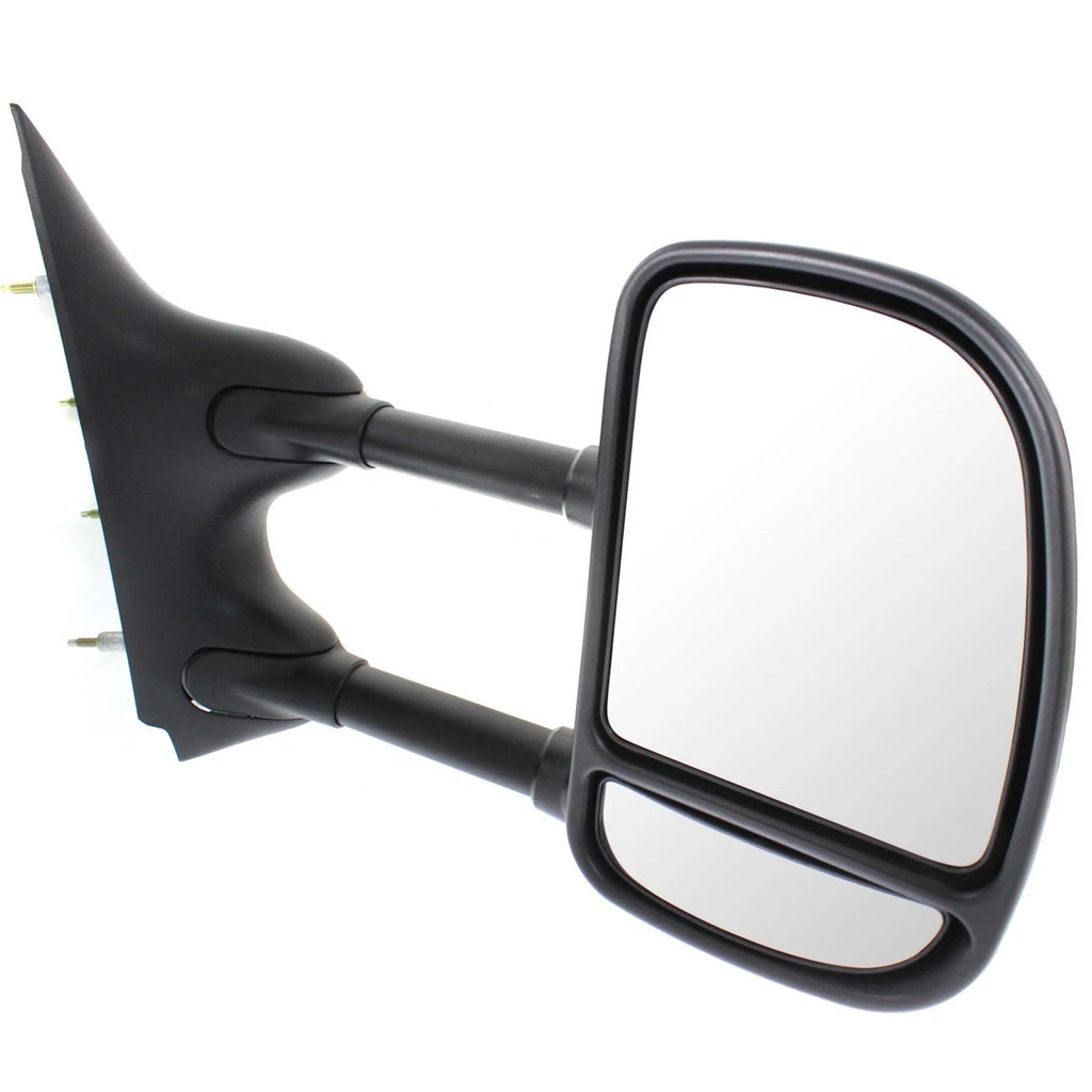 Towing Mirror for Ford E-350 Super Duty, E-250 (2003–2021) Right Side Black