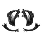 Black Front Fairing Air Duct for Harley Road Glide (2015–2024)