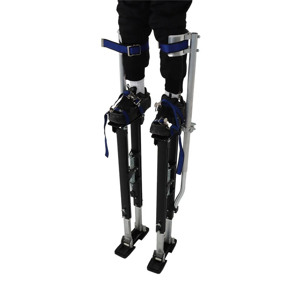Adjustable Aluminum Alloy Drywall Stilts for Painting (36" - 48")