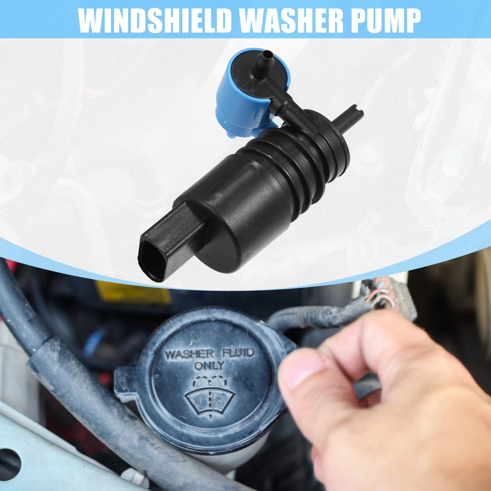 Windshield Washer Motor Pump for Volkswagen Atlas (2018–2023) 333955651