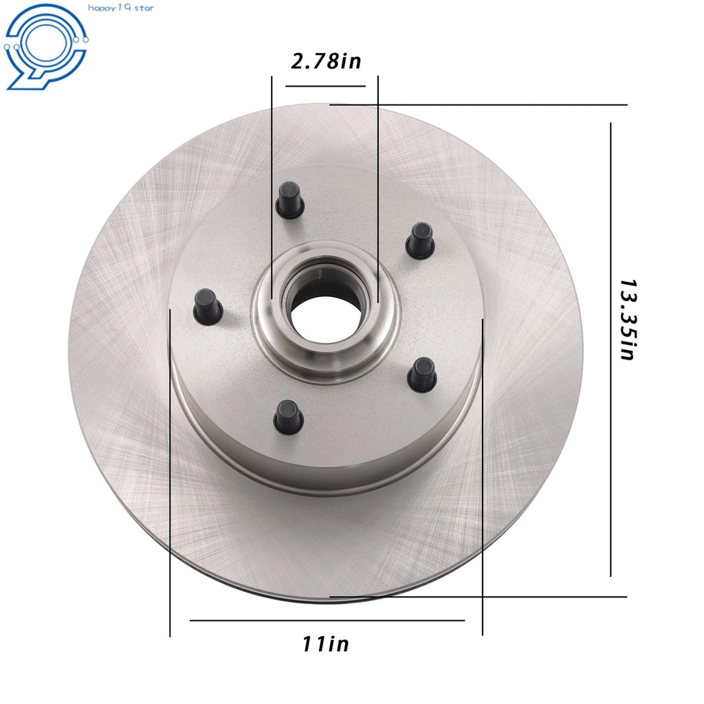Front Disc Brake Kit for GM A Body Chevy Chevelle (1964–1974)