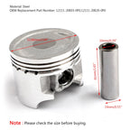 Piston Kit 52.00mm for Suzuki Burgman AN-125 (1995–2000) 12111-20E03-0F0