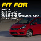 Set of 2 Front Bumper Cover Retainer Brackets for Honda Fit (2009–2013)