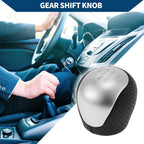 5 Speed Manual Gear Shifter Knob for Hyundai Elantra (2009–2012) Faux Leather Black