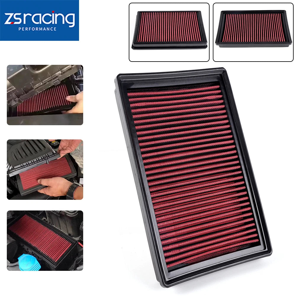 High-Flow Engine Air Filter for Performance (33-3005)