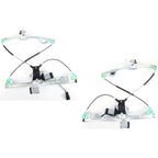 Set of 2 Window Regulators for Front Driver & Passenger Side