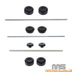 Black Axle Nut Covers for Harley Sportster S RH1250S (2021-2023)