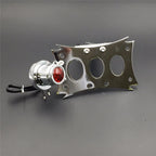 Chrome License Bracket & Tail Light for Harley Touring