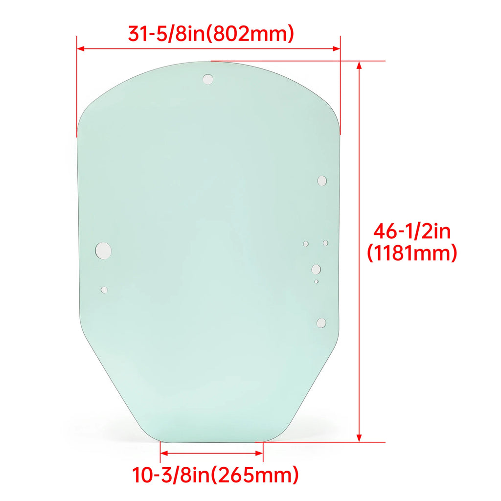 Cab Door Glass Windowpane for John Deere 318E 323E 333G (2010–2018)