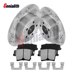 RWD 320mm Rear Rotors + Brake Pads for Dodge Charger 300 (2006–2010)