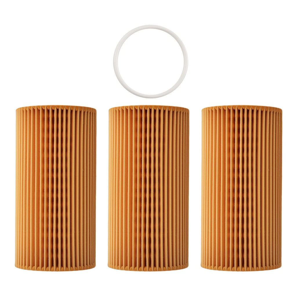 Engine Oil Filter Set of 3 for Volvo XC60 XC70 (2015-2016)