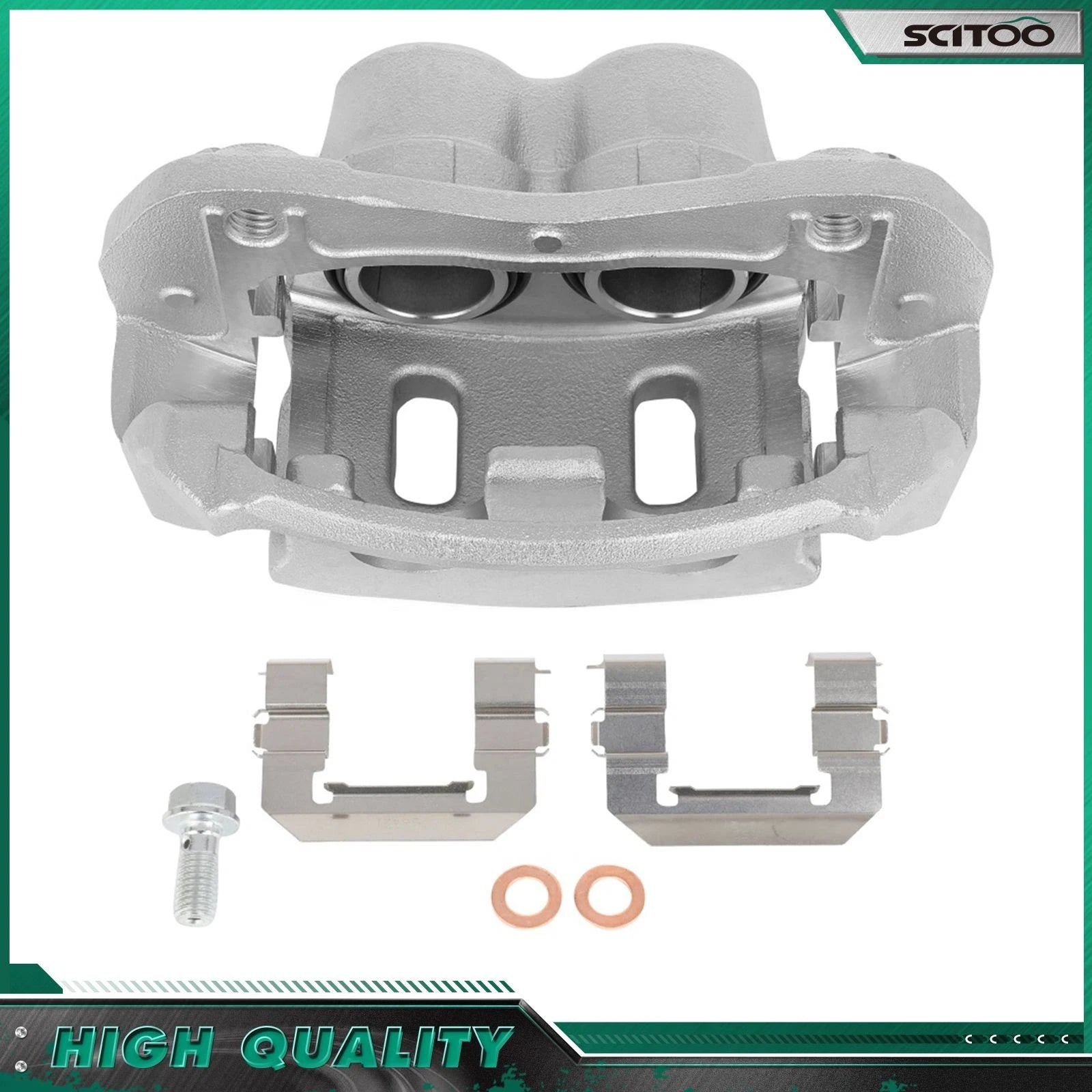 Front Left Brake Caliper w/Bracket for Chevrolet Equinox (2007–2009)