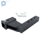 Trailer Hitch Riser for 2 Inch Receiver (6 Inch Rise/Drop)