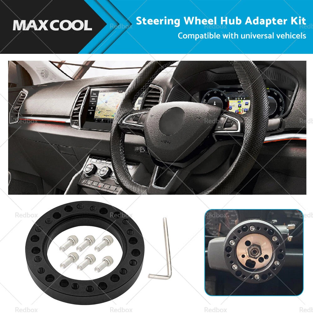 Steering Wheel Hub Adapter Spacer for MOMO NARDI Quick Release (Fits Various)