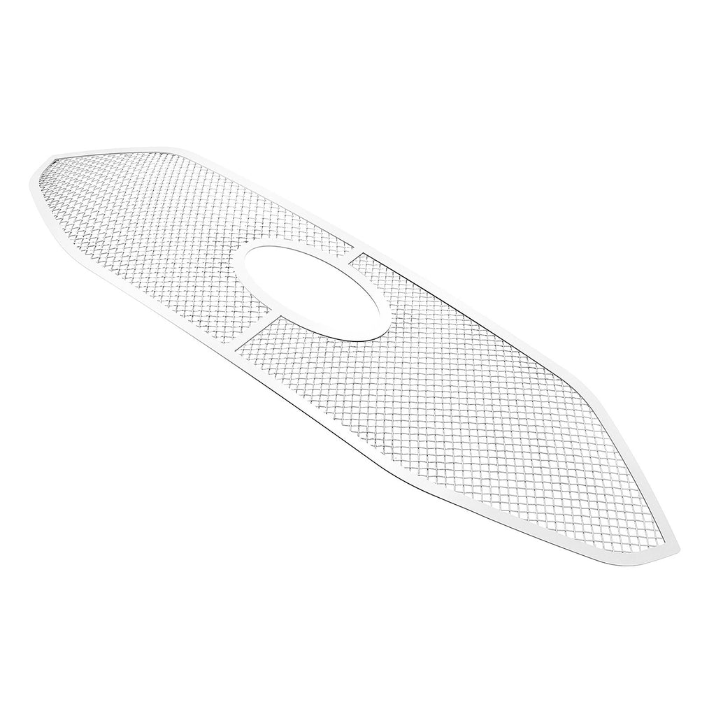 Upper Stainless Chrome Mesh Grille Insert for Ford Edge ST/ST-Line/SE/SEL (2019–2024)
