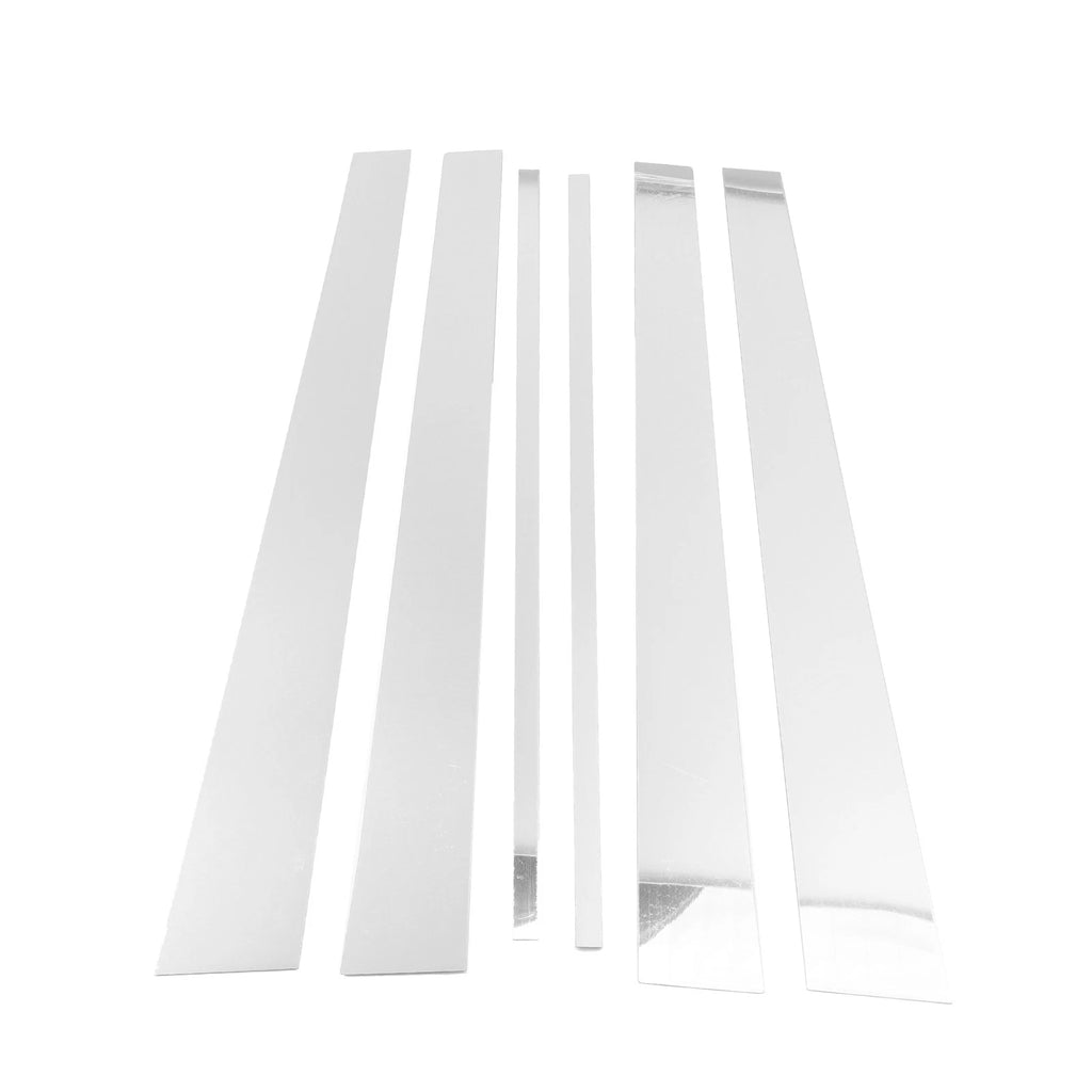 6 Pcs Door Pillar Window Trim for Lexus LX (1998–2007) Chrome