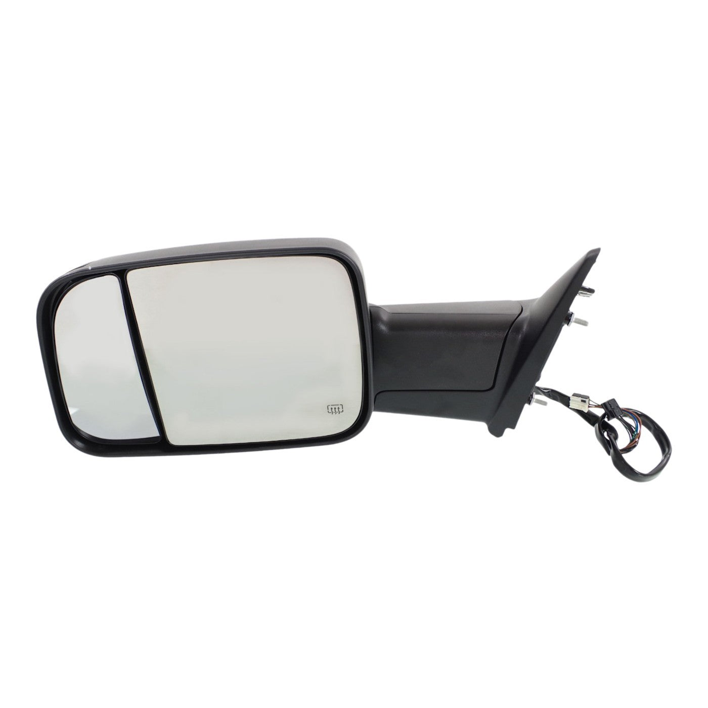 Tow Mirror for Ram 1500 (2012) Driver Left Side Power Heated Blind Spot Glass