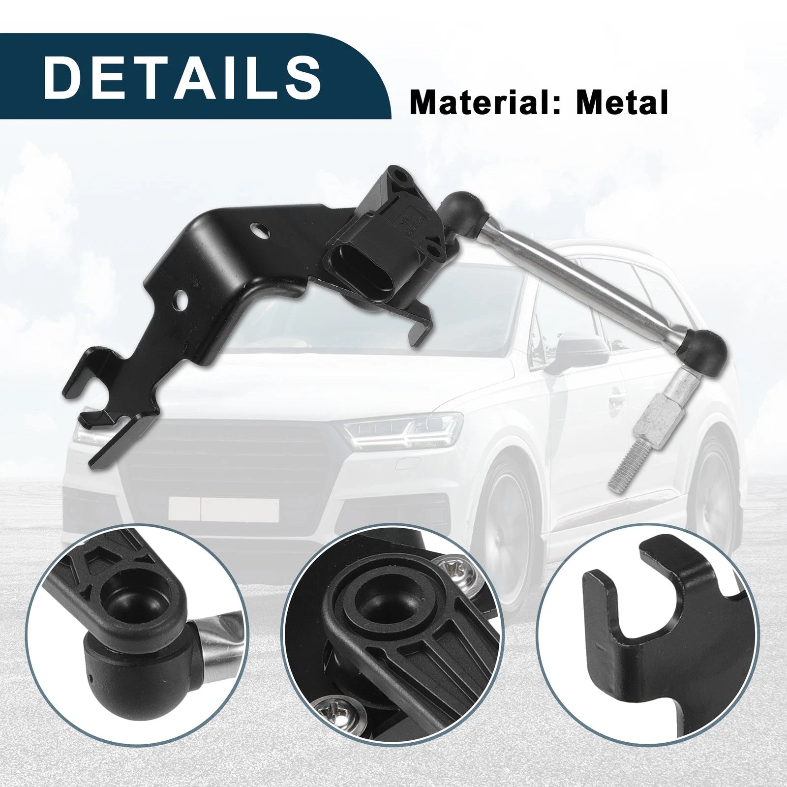 Air Suspension Ride Height Level Sensor for Audi E-tron Quattro (2019–2023) No. 4M0941286D