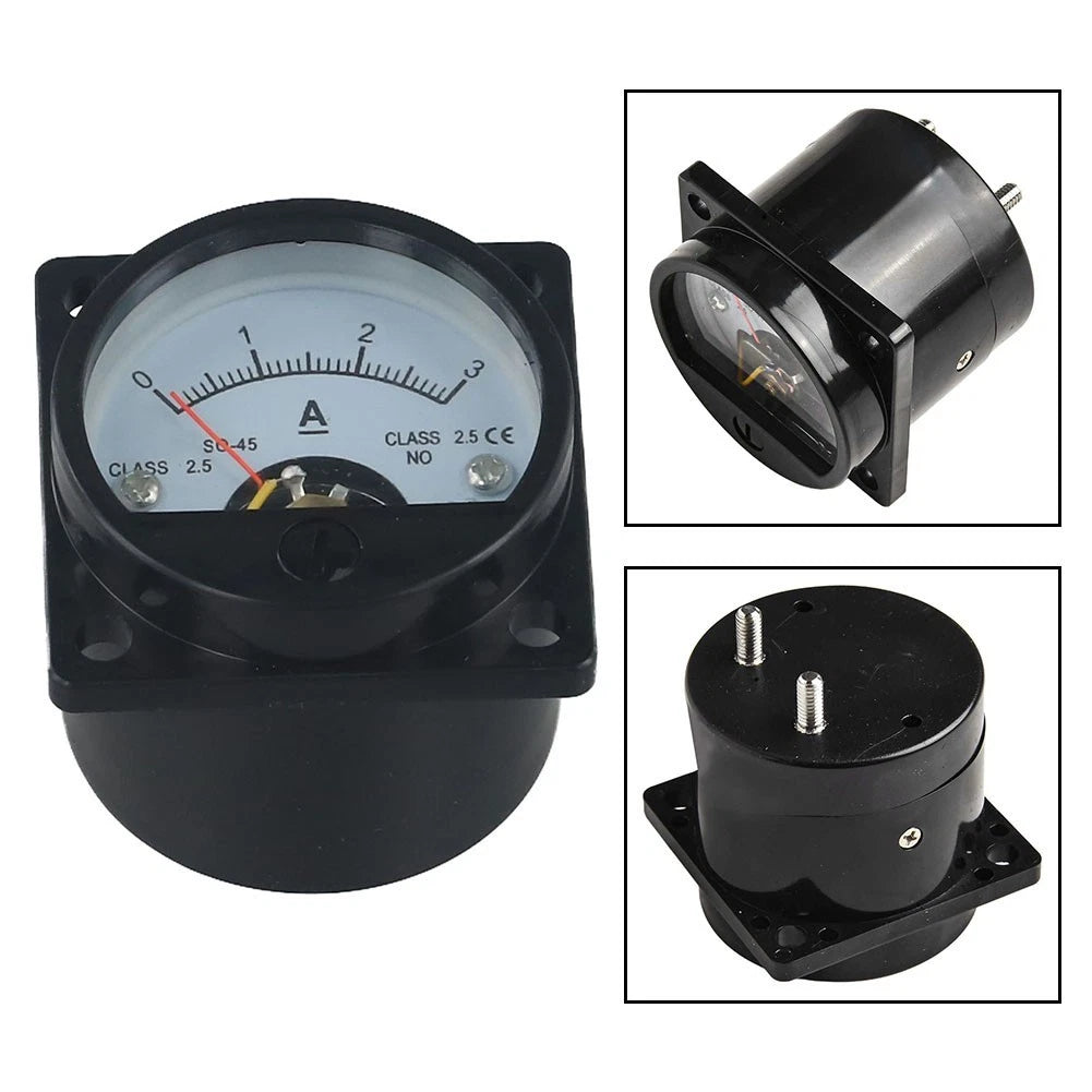 SO-45 DC Ammeter 3A Analog Panel Meter for Industrial Use