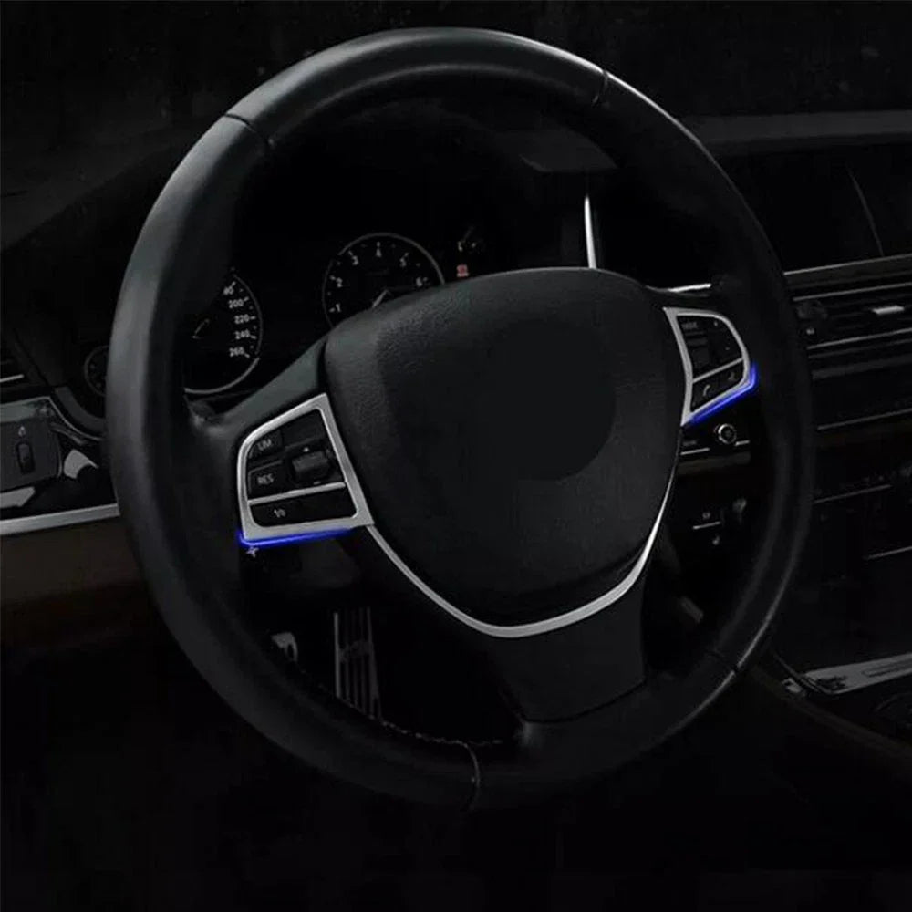 Steering Wheel Button Cover Trim for BMW 5 Series F10 F11 GT (2011-2017)