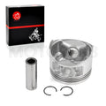 Top End Piston & Ring Gasket Seal for Yamaha Golf Cart G16 G20 (1996–2002)
