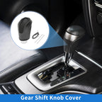 Gear Shift Knob Cover for Volkswagen Taos (2022–2023) Black Carbon Fiber