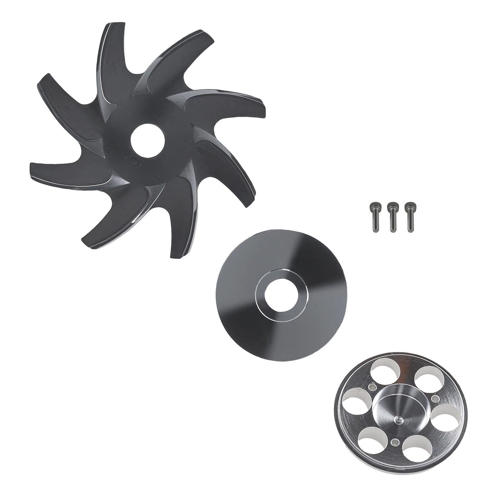 Single Groove Billet Pulley & Fan for Cadillac 472 500 502 (1968–1995)