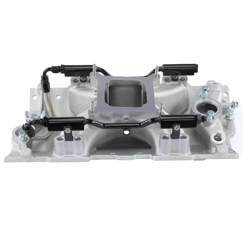Single Fuel Injection Intake Manifold for Chevy Small Block (1958-1969)