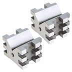 Set of 2 V-Block and Clamp for Multi-Use Precision (2-3/8" x 2-3/4" x 2")