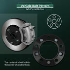4X 2" Wheel Spacers 5x5.5 14x1.5 for Ram 1500 (2012–2018)