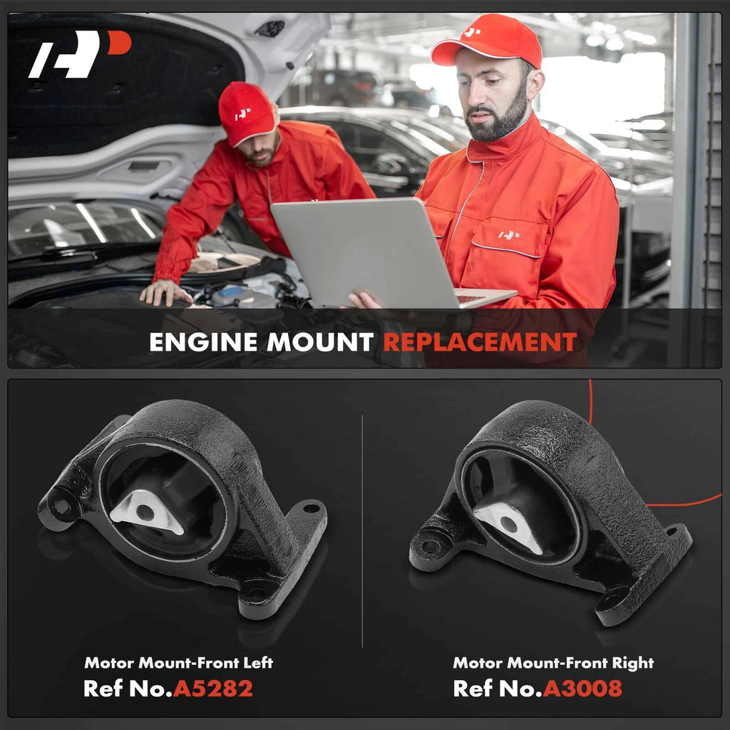 2X Front Engine Motor Mount for Jeep Grand Cherokee (1999-2004)