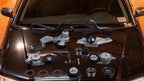 Aluminum Gilmer Belt Drive Pulley Kit for Ford Small Block 351W (1969–1996)