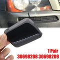 Headlight Washer Cap Cover Black ABS Plastic 1 Pair for Volvo XC90 (2002–2006)